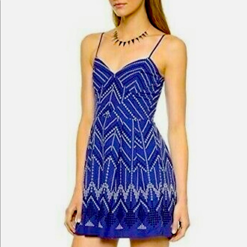 Parker Juno Dress, Bluebird, M, New with Tags